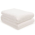 100% pure cotton mattress protector, folded. Scooms