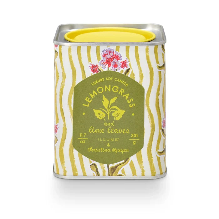 12oz Printed Tin Candle