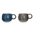 16oz Blue/Brown Glazed Mug