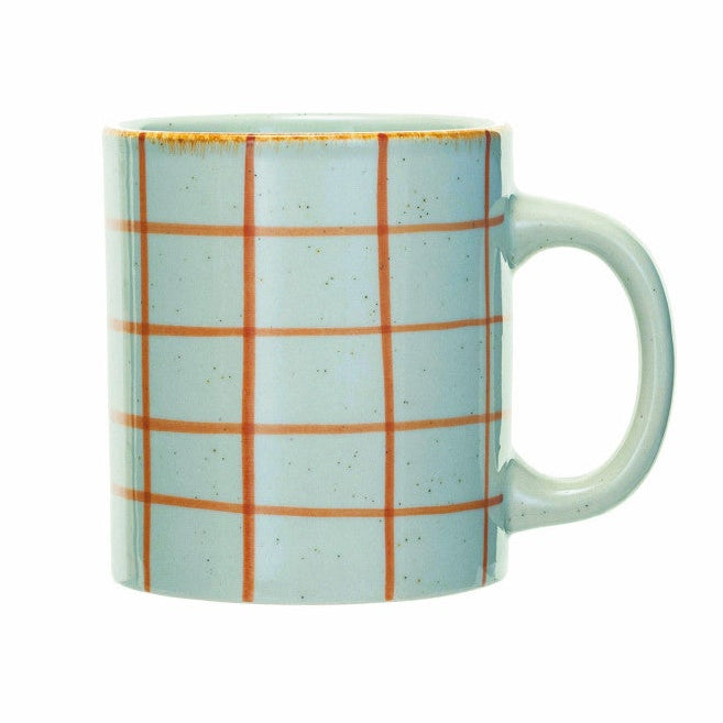 16oz Hand-Painted Stoneware Mug