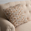 18" Dandelion Block Print Pillow