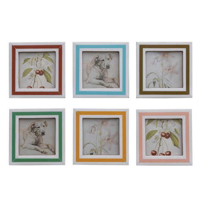 3x3  Resin Stripe Magnet Frame