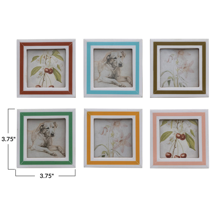 3x3  Resin Stripe Magnet Frame