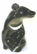 5 1/4 Inch Russian Lomonosov Porcelain Himalayan Bear Figurine