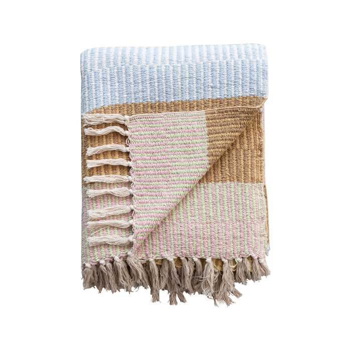 50x60" Multicolor Throw w/ Tassels