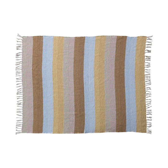 50x60" Multicolor Throw w/ Tassels