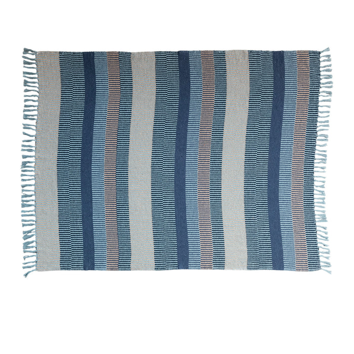 50x60" Multicolor Throw w/ Tassels