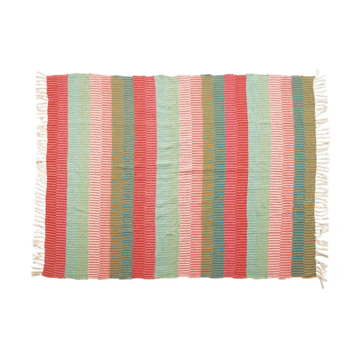 50x60" Multicolor Throw w/ Tassels