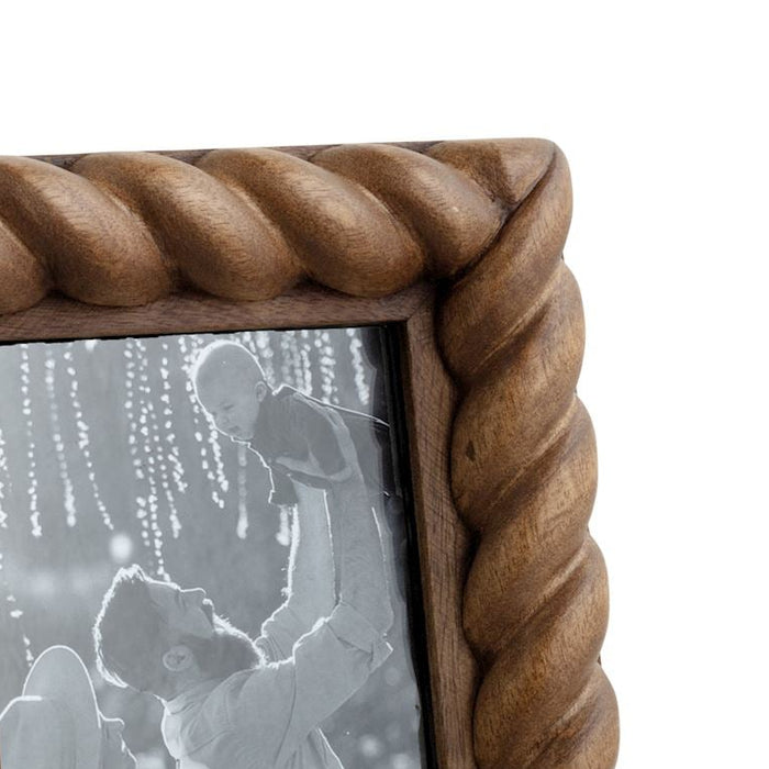 5x7 Twisted Wood Frame