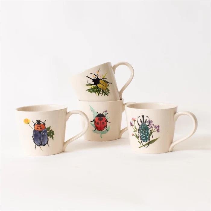 8oz Botanical Beetle Mug