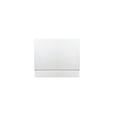 Acrylic Bath End Panel 800mm - White Gloss