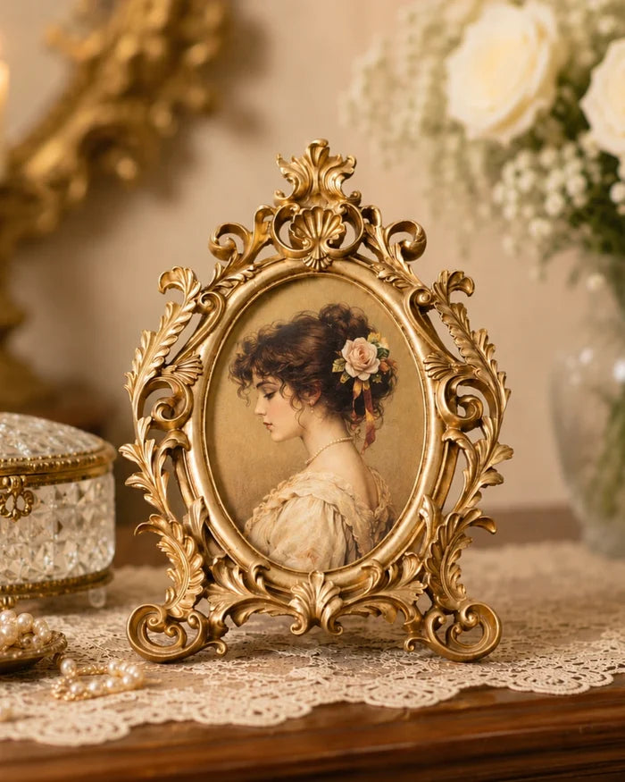 Ada - Oval Victorian Photo Frame