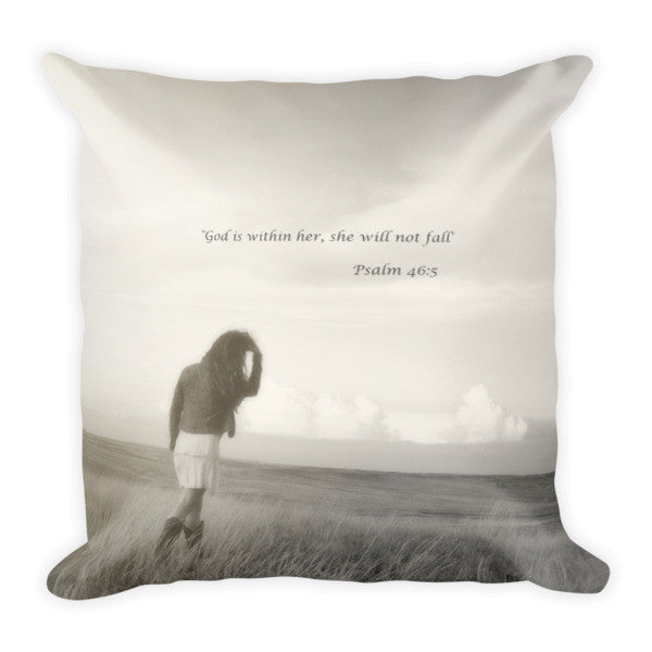 After the Storm Inspirational Throw Pillow