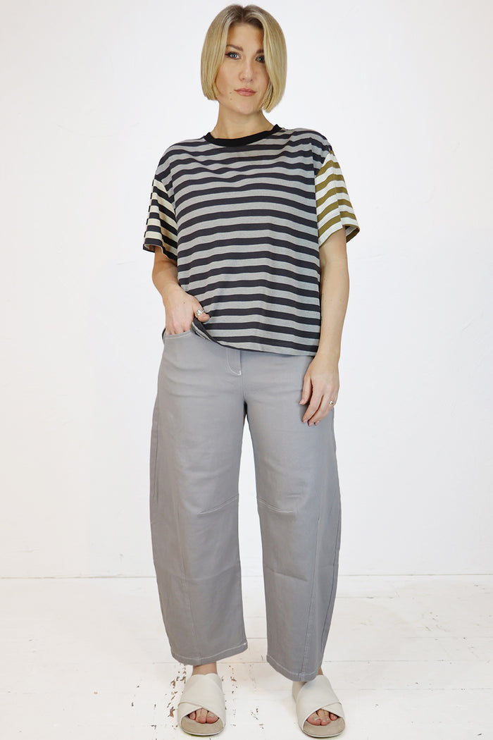 Alembika Mixed Striped Tee