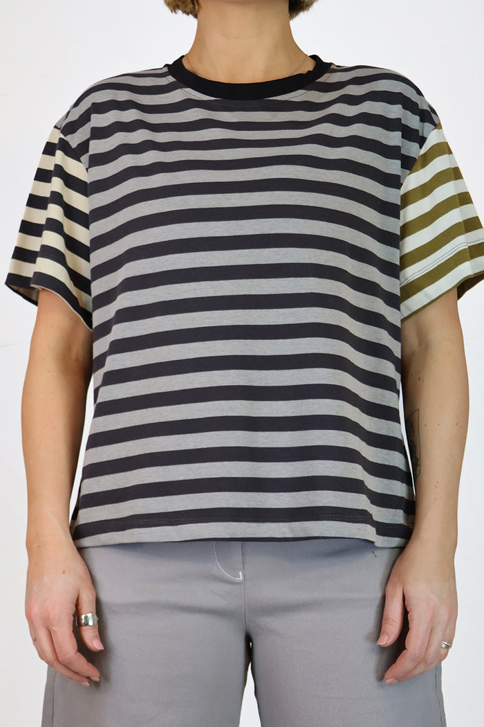 Alembika Mixed Striped Tee