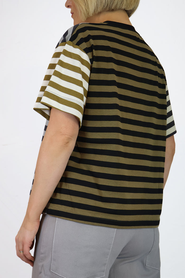 Alembika Mixed Striped Tee