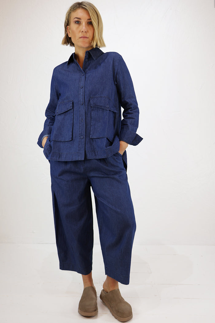 Amici by Baci Denim Cropped Trousers