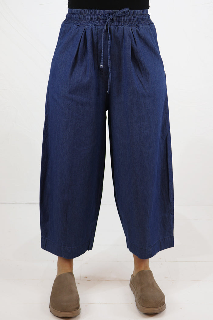 Amici by Baci Denim Cropped Trousers