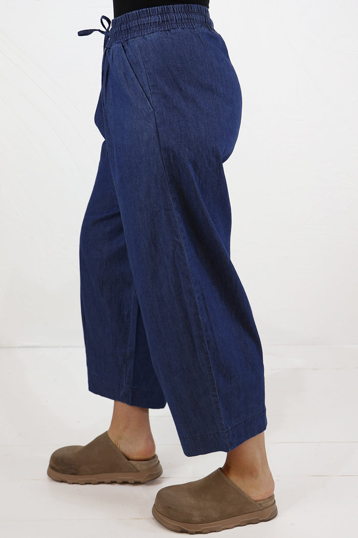 Amici by Baci Denim Cropped Trousers