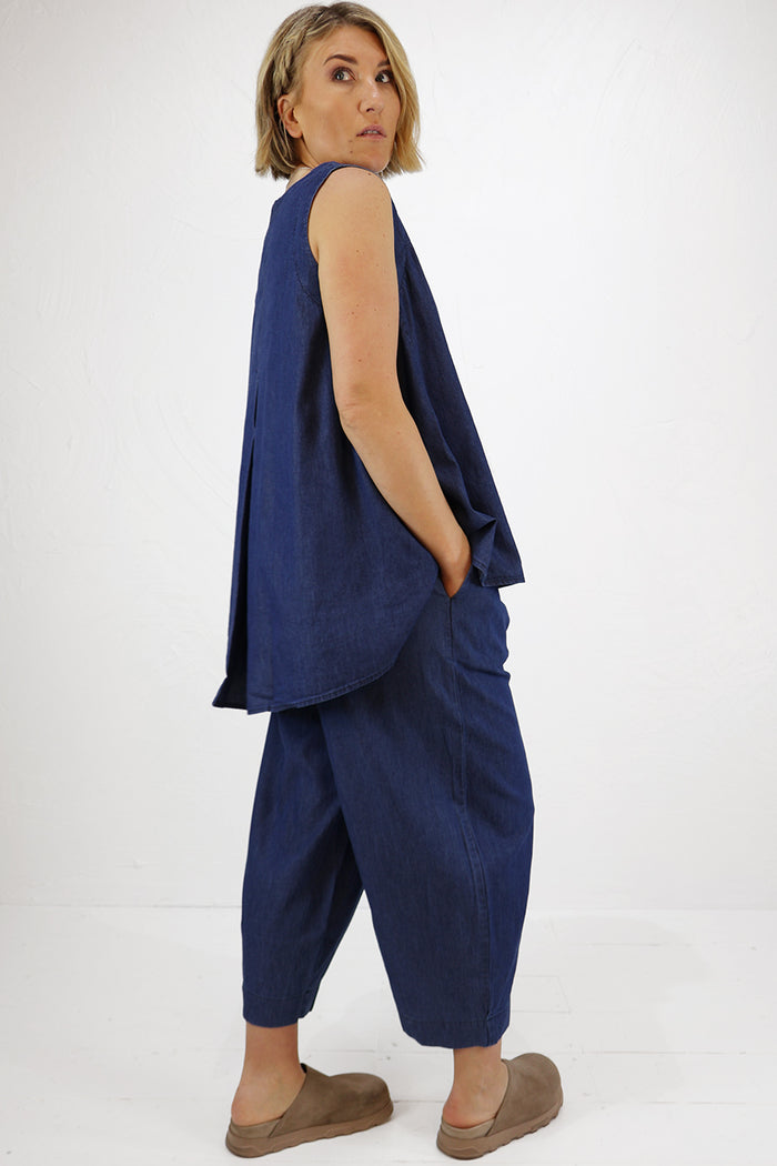 Amici by Baci Denim Swing Vest