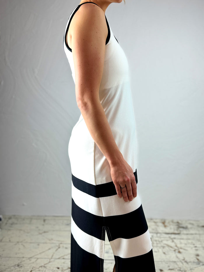 Arggido Long Stripe Dress