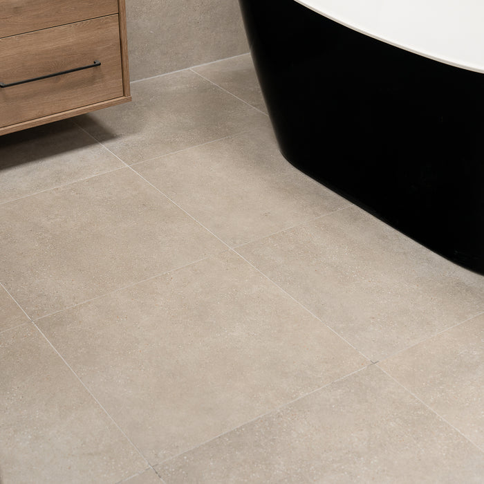 Asphalt Mud 60 x 60cm Rectified Tile - 1.08sqm perbox