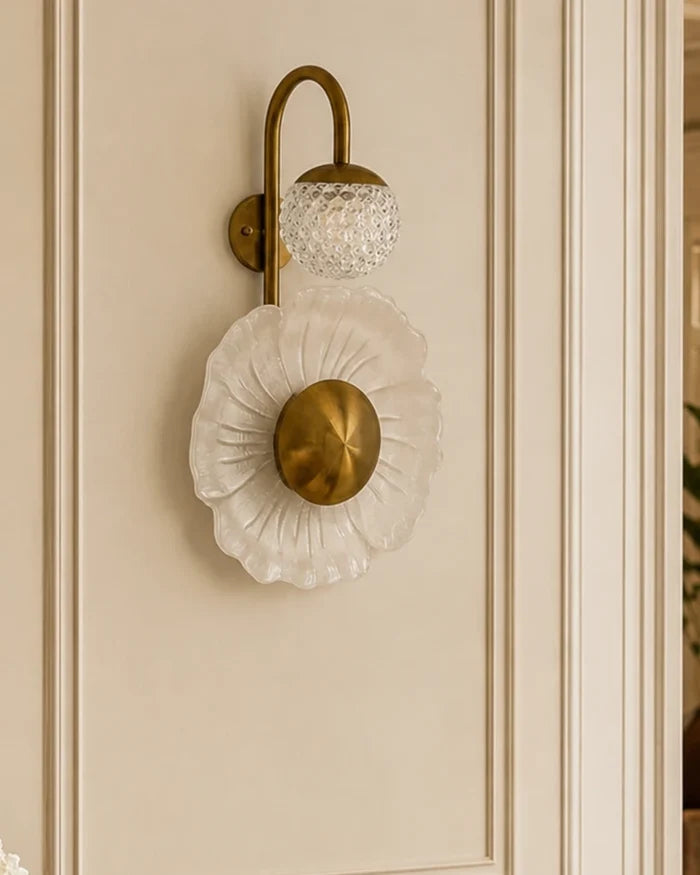 Aurora Petal Glow Wall Light