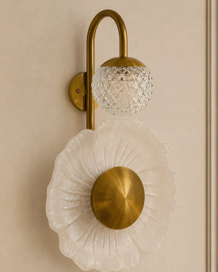Aurora Petal Glow Wall Light