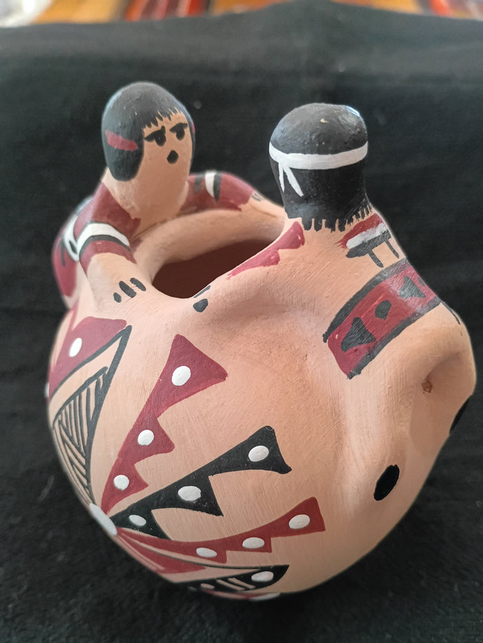 Authentic Jemez Pueblo Vase; JP4-3