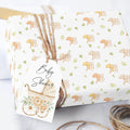 Baby Buggy Shower Wrapping Paper Sheets