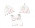 Baby Hat and Booties Set - Princess