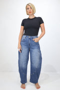 Blue Basics - The Perfect Barrel Jean 'Ryder'