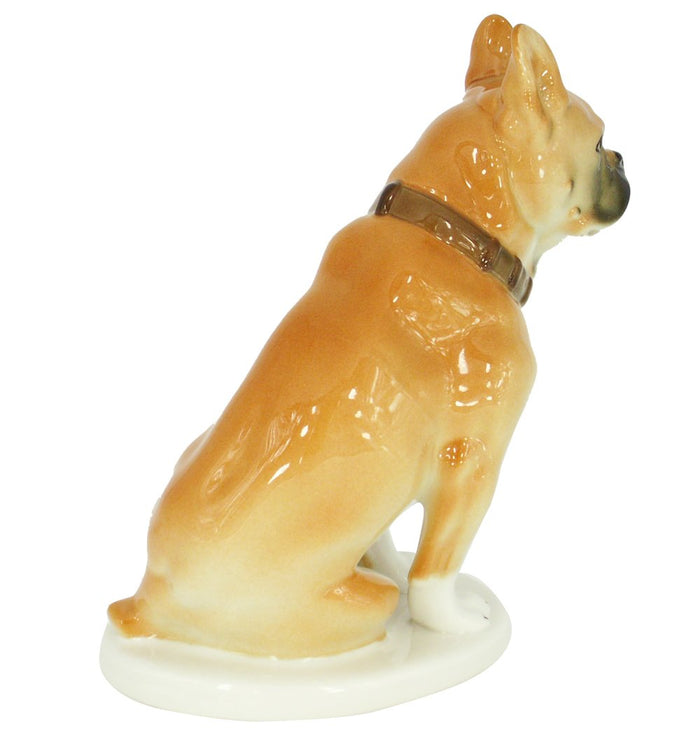 Boxer Dog Lomonosov Porcelain Collectible Figurine