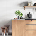 White Metro 200 x 200mm tile