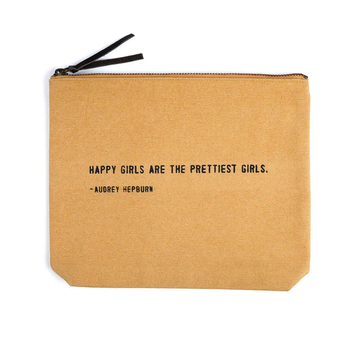 Canvas Zip Bag