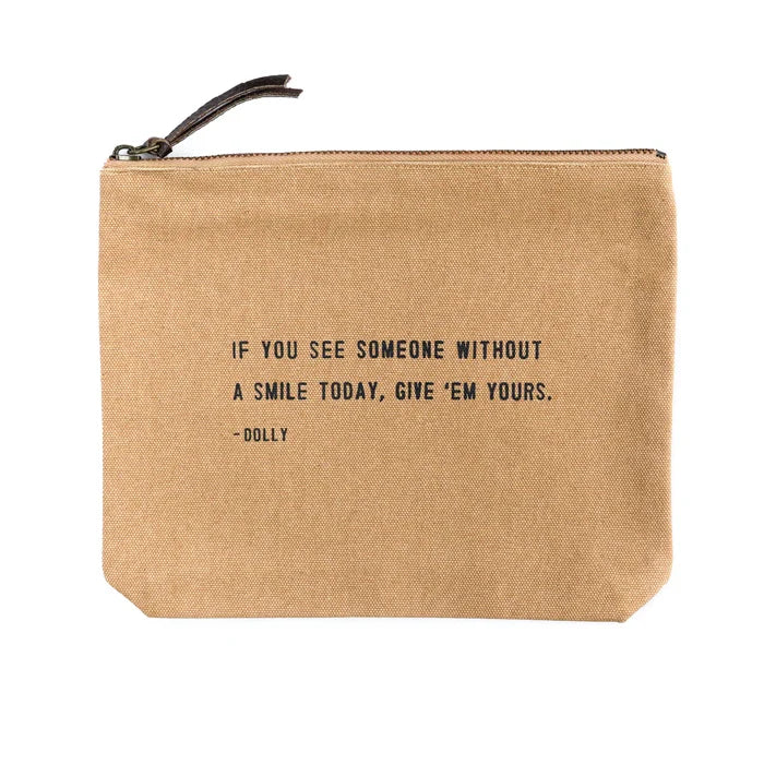 Canvas Zip Bag