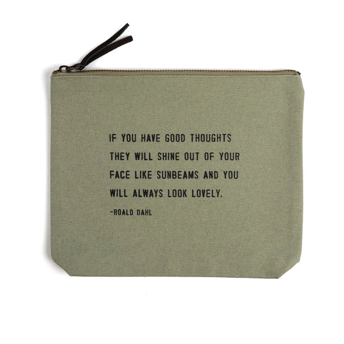 Canvas Zip Bag