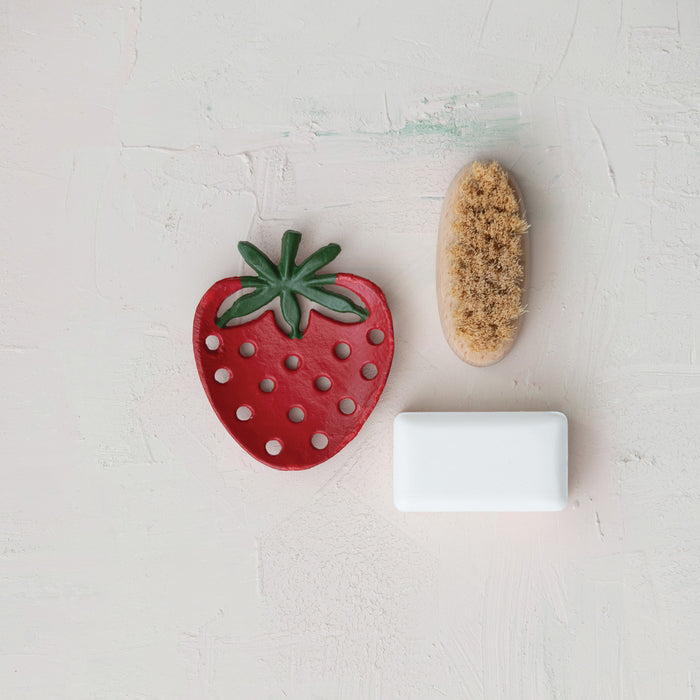 Cast Iron Strawberry Trivet