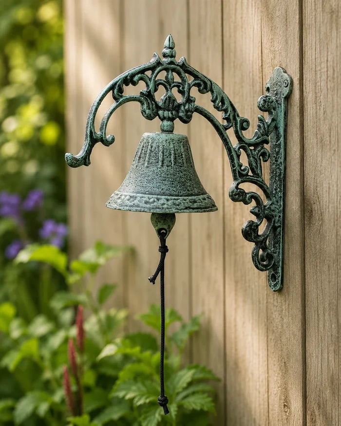 Cast Iron Wall Mounted Victorian Bell