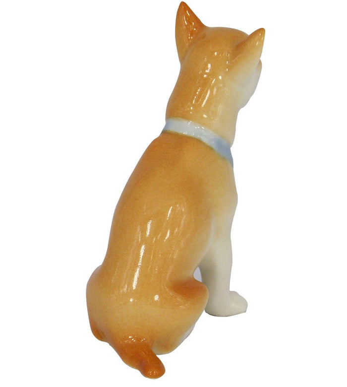 Chihuahua Sitting Dog Lomonosov Porcelain Collectible Figurine