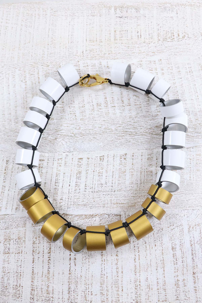 Christina Brampti Ali Hoops Necklace - 2 Colours