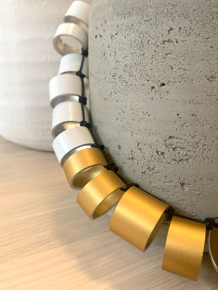 Christina Brampti Ali Hoops Necklace - 2 Colours