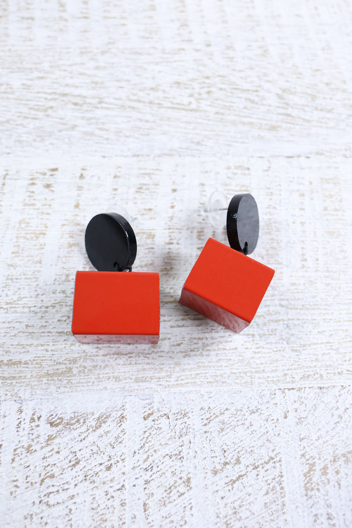 Christina Brampti Anodized Aluminium Small Earrings