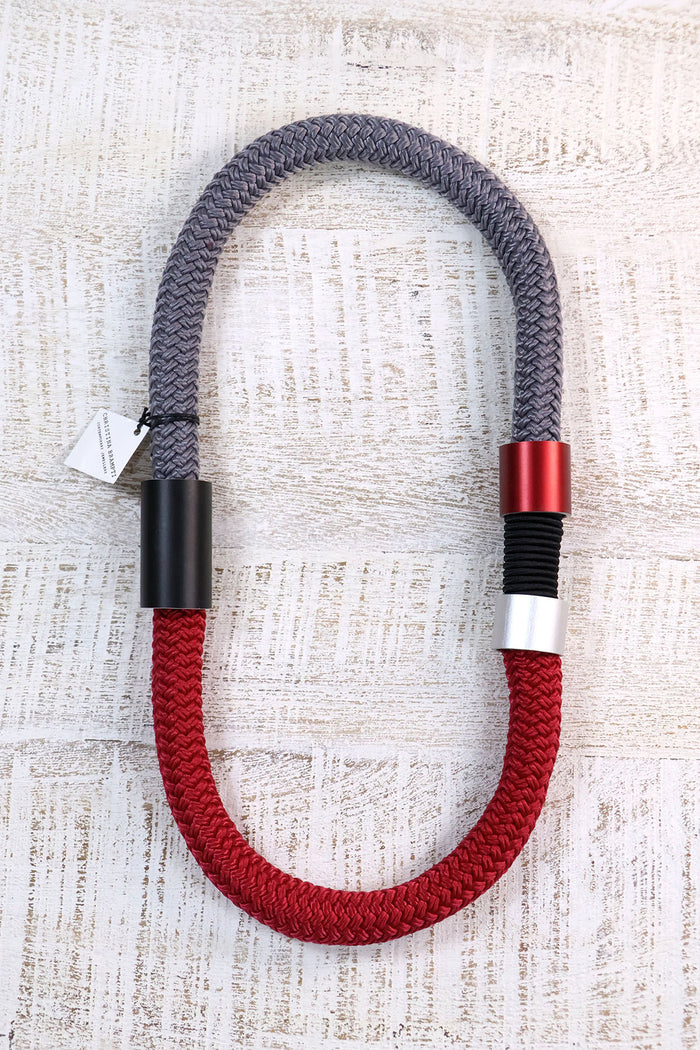 Christina Brampti Chunky Chord + Tube Necklace - 3 Colours