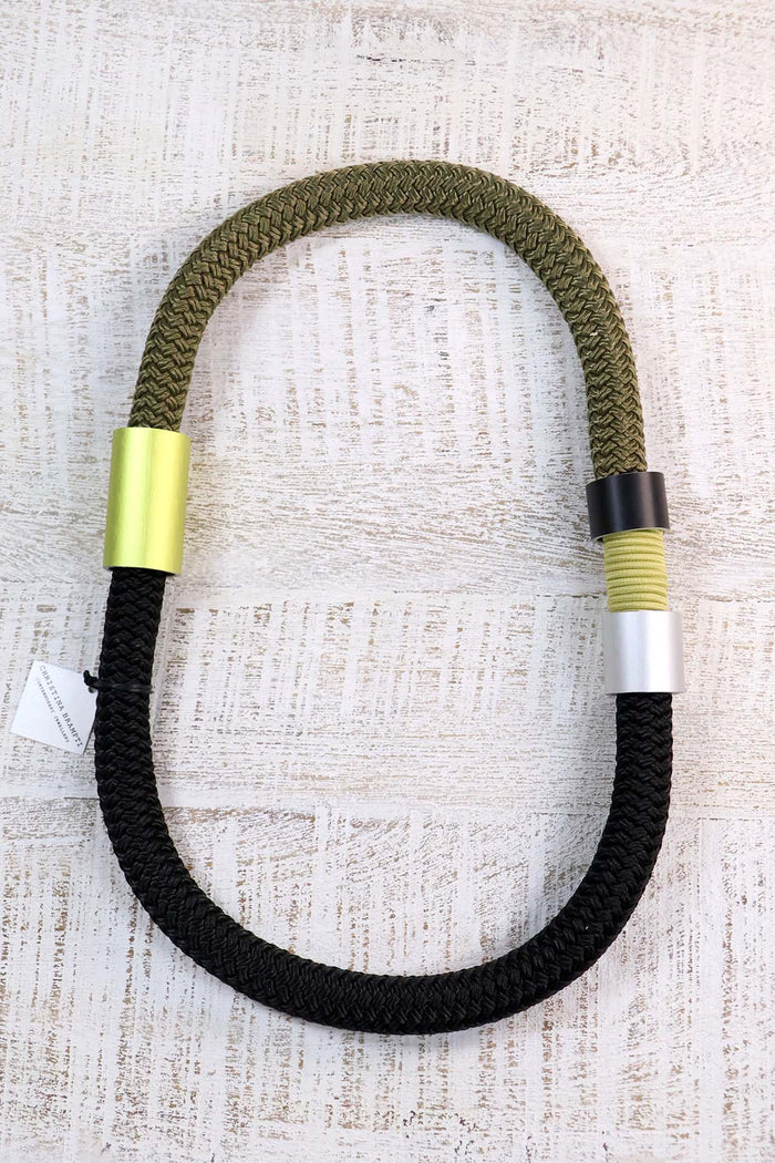 Christina Brampti Chunky Chord + Tube Necklace - 3 Colours