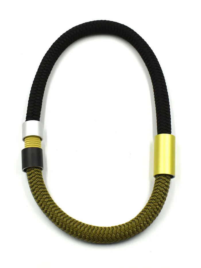 Christina Brampti Chunky Chord + Tube Necklace - 3 Colours