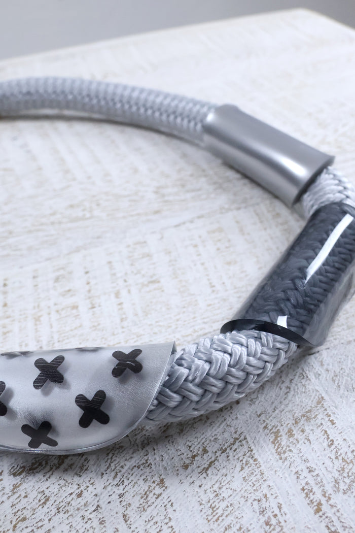 Christina Brampti Plexiglass Cord Necklace - 3 Colours