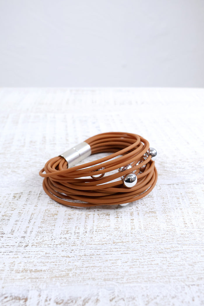 Christina Brampti Rubber Bracelet - 2 Colours