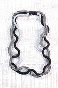 Christina Brampti Wiggly Triple Chord Necklace