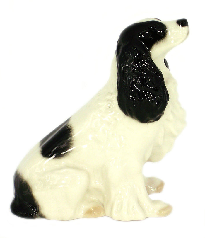 Cocker Spaniel Dog Lomonosov Porcelain Collectible Figurine